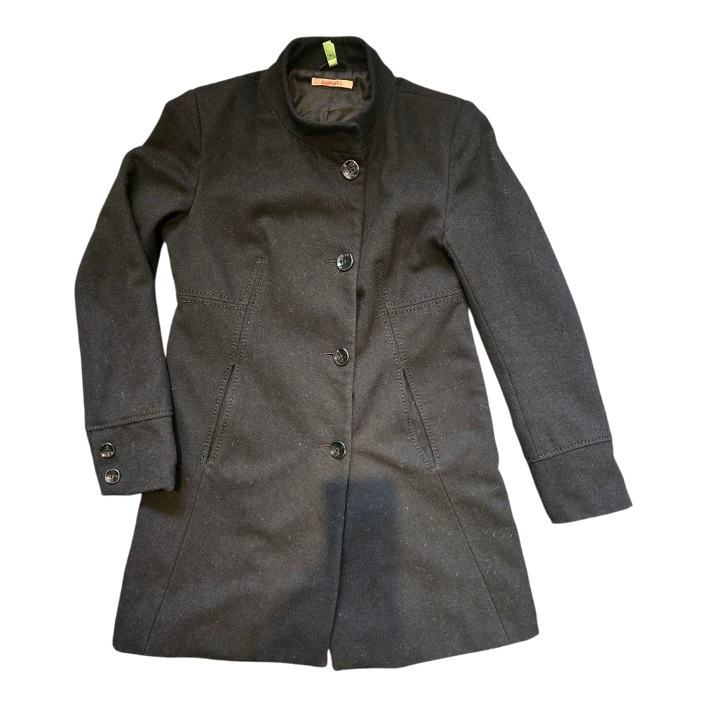 🖤 Camaïeu Black Coat — Chic & Timeless (US S/M)